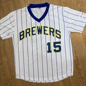 Milwaukee Brewers Jersey shirt #15
